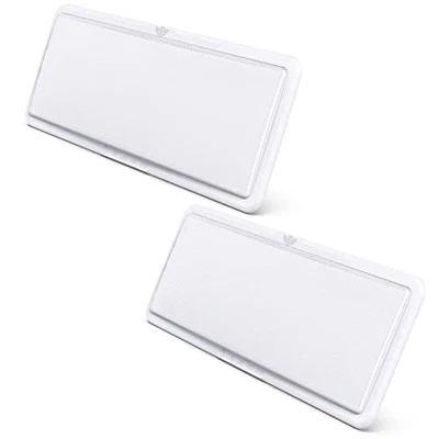 RV LED Ceiling Light 21" x 8" Fixture 2000 Lumen with Touch Dimmer 2 Pack