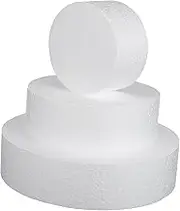 3Pcs Cake Mould Round Cake Decorating Practice Tools for Wedding Display for DIY Fondant Cake Decoration Options