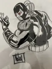 Original Art Bane Graham Nolan 9 X 11 Creator