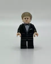 NEW GENUINE LEGO James Bond Suit Tuxedo Spy Minifigure 76911 City Mini Figure