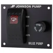Johnson Pumps 82044 Bilge Pump 3-way Panel Switch, 12v