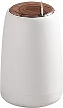 Automatic Toothpick Dispenser, Toothpick Holder Press to Eject Automatically, Portable Container, Suitable for Home Kitchen Restaurant (White)