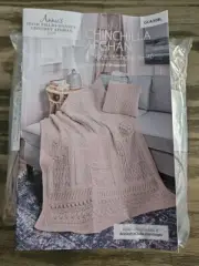 Annie’s Crochet Irish Fields Gansey Chinchilla Afghan Block 8 Sections 36-40