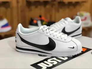 NIKE CLASSIC CORTEZ 黑白 百搭 經典 滑板鞋 807480 008 男女鞋