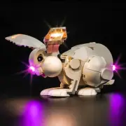 Upgraded Led Light Kit for Lego 3 in 1 White Rabbit Animal Building Set, Comp...