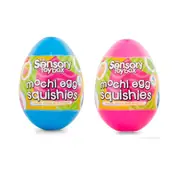 6 Pack ToyMania The Sensory Toy Box: Mochi Egg Squishies - Assorted
