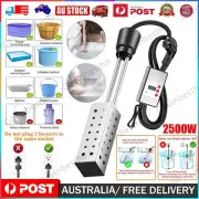 2500W Electric Immersion Water Heater Thermostat Suspension Fast Boiler AU Plug