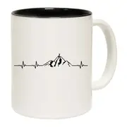 Hiking Heardbeat Pulse Hike Walking Mug Cup