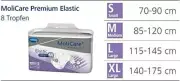 Hartmann MoliCare Premium Elastic 8 Drops, Purple - All Sizes