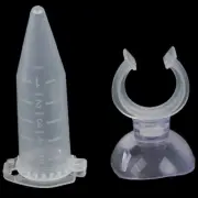 Automatic Fish Feeder Tapered Aquarium Worm Feeder Funnel Cup With Suction C. CR