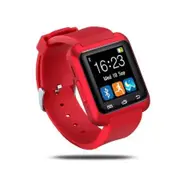 U80 Health Sport Smart Bluetooth Watch for Android Phone - Red