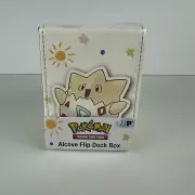 Pokemon Ultra Pro Togepi Alcove Flip Deck Box New Sealed