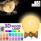 Dimmable 3D Galaxy USB LED Moon Lamp Moonlight Touch Sensor Magical Night Light