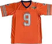 [ZIGOR] The Waterboy #9 Bobby Boucher Adam Sandler 50th Anniversary Movie Mud Dogs Bourbon Bowl Football Jersey S-XXXL