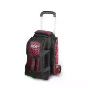 Storm ROLLING THUNDER Black/Checkered 2 Ball Roller Bowling Bag NEW!