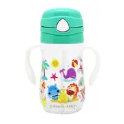 Marcus & Marcus Tritan Straw Drink Bottle Green