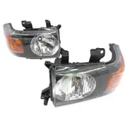 Pair LED Head Lights Fit For Toyota Landcruiser VDJ70 VDJ76 VDJ78 VDJ79 Series 2007-ON