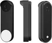 Silicone Protective Case Compatible for -Nest Doorbell, Waterproof Protective Silicone Doorbell Skin Case, Professional Accessories Designed for Google_Smart Doorbell