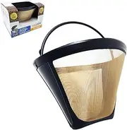 [Goldtone] Brand Reusable No.4 Cone Replaces Your Ninja Coffee Filter for Ninja Coffee Bar Brewer - BPA Free - Made in USA