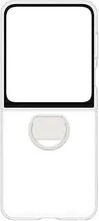 Phone Case with Ring for Samsung Galaxy Z Flip 6, Clear