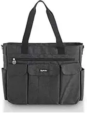 Bimbi Bag XL+Camb.Denim 45X35X13 481 Circles 321 35 Ne - Unisex Changing Bags