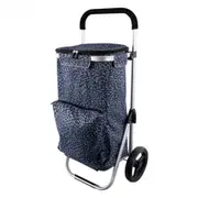 Karlstert Blue Petal Deluxe Shop Trolley - Shopping