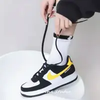 在飛比找蝦皮購物優惠-Nike Air Force 1 Low 黑黃DH7568-