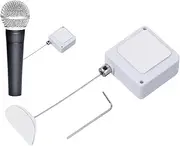 Retractable Cable Lock - Retractable Adjustable Cable Lock for Remote Control - Sturdy & Convenient Anti-Lost Design Rope for Family Friends Colleagues