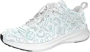 [Generic] Hand Drawn Back School Pattern Personalized Sneakers Lightweight Walking Shoes Running Athletic Casual Sneakers