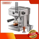 HiBREW Semi Automatic Espresso Coffee Machine Temperature Adjustable H10A Silver