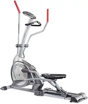 Elliptical Cross Trainer Machine for Home Gym with 10Kg Flywheel, 145Kg User Weight, LCD Monitor, Heart Rate Sensor & 16 Level Magnetic Resistance Portable