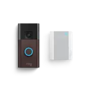 Ring Venetian Bronze Battery Video Doorbell + Chime