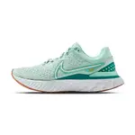 NIKE REACT INFINITY RUN FLYNIT 3 女 綠 襪套 避震 慢跑鞋 DD3024-301