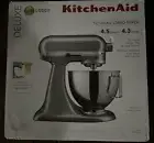 KitchenAid KSM97CU Deluxe Tilt-head Stand Mixer 4.5 qt Contour Silver Brand New