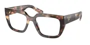 Prada PR A03VF Asian Fit 14P1O1 Men's Glasses Tortoiseshell Size 54 - Private Health Rebate - Blue Light Block Available