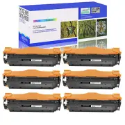 6PK CE410A 305A Black Toner for HP LaserJet 400 color MFP M475dn M475dw Printer