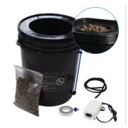 NEW GROZY 20L DWC GROWING SYSTEM DEEP WATER CULTURE HYDROPONICS GROW BUBBLE KIT