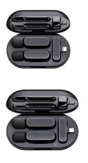 Content Creating Mini Wireless Portable Lavalier Microphone For IOS And Android