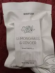 Meuse Refill Soap Pack , Lemongrass & Ginger