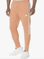 adidas Tiro Pants Hazy Copper White Tapered Men’s Size 2XL HY7589 BRAND NEW