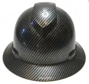 Hydro Dipped Hard Hat Ridgeline Full Brim Custom Carbon Fiber