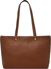 [FOSSIL] Jessie Tote, Medium Brown, One Size