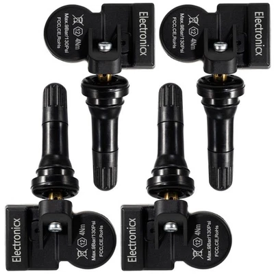 4x Tire Pressure Sensors TPMS Sensors Rubber Valve for Renault Megane III 2008-2 (for: Renault)