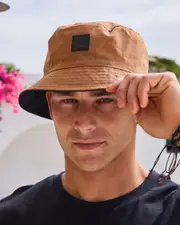 [Dexter] Dexter Men's Workwear Bucket Hat in Tobacco/Black One Size Tobacco/Black