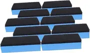 MOLUCKFU 10pcs Car Wax Applicator Pads Dual Sided Polishing Sponges for Wheel Shine and Car Cleaning Durable for Waxing and Polishing Scratch Finish