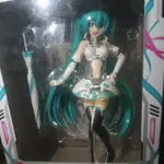 初音未來  SEGA 初音 賽車 MIKU 賽車 2012 傘  手辦 公仔