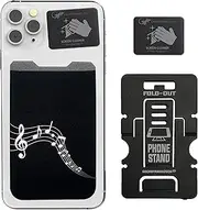 Gecko Mobile Phone Card Holders - Cell Phone Wallet - Stick on handphone Card Holders - Smart Phone Card Holder - Credit Card Holder for Mobile Phone Card Holder