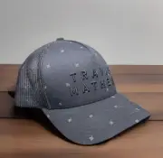 NEW Travis Mathew Hat Cap Black Shipwreck Beach Raised Logo Flexfit 110 Snapback