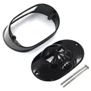Collar Skull Cover For Harley Touring XL Dyna FLSTF FLHRC BS5 Black Tail Lamp