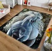 3D Painted Sweet Unicorn G257 Animal Non Slip Rug Mat Elegant Photo Carpet Acmy